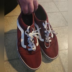 Maroon Vans